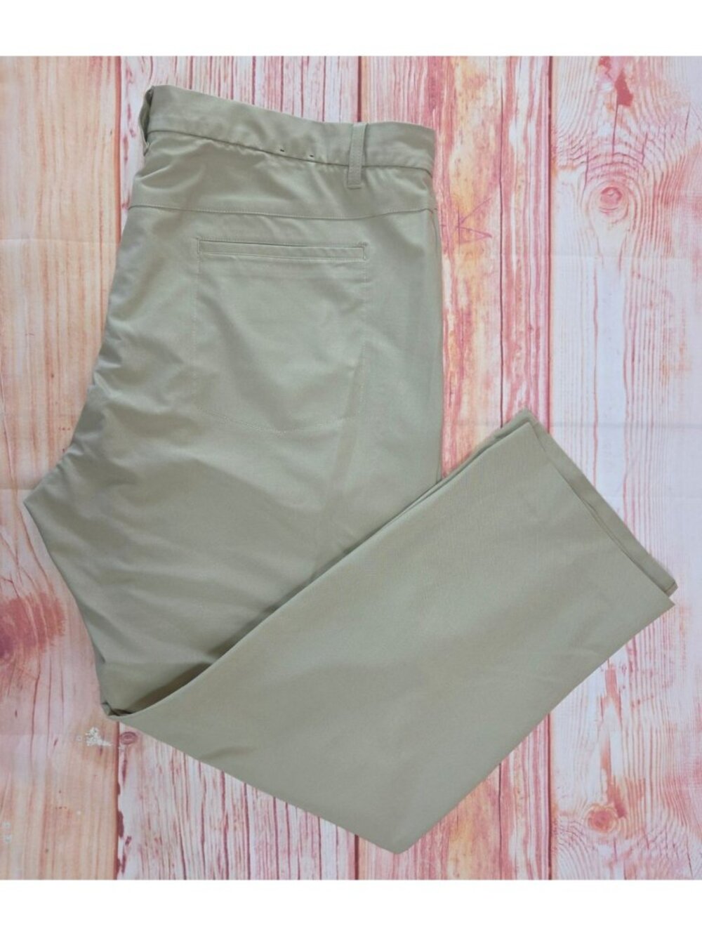 FootJoy Mens Khaki Performance Golf Pants 42x32